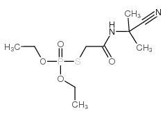 果虫磷 结构式
