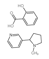 水杨酸化烟碱 结构式