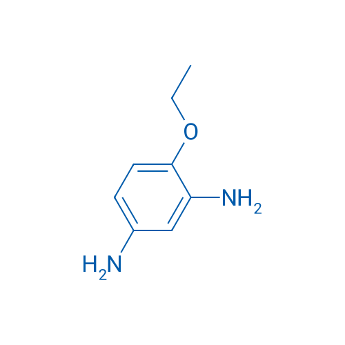4-乙氧基-1,3-苯二胺 结构式