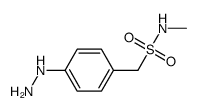 （4-肼基苯基）-N-甲基甲烷磺酰胺 结构式