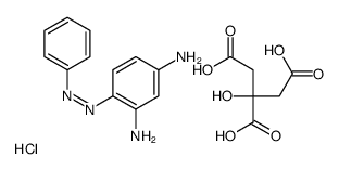 盐酸柠檬酸柯衣定盐 结构式