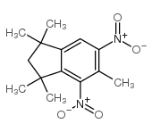 1,1,3,3,5-五甲基-4,6-二硝基茚满 结构式