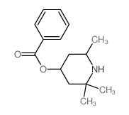 2,2,6-三甲基-4-哌啶基苯甲酸（苯扎明）及其盐类 结构式