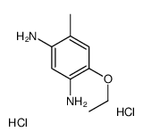 2,4-二氨基-5-甲基苯乙醚二盐酸盐 结构式