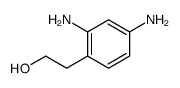 2,4-二氨基苯乙醇 结构式