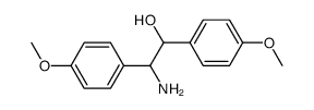 2-氨基-1,2-双(4-甲氧苯基)乙醇 结构式