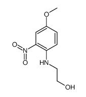 2-硝基-N-羟乙基对茴香胺 结构式