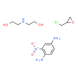 HC 蓝 NO. 5 结构式