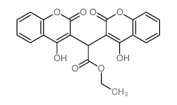 双香豆乙酯 结构式