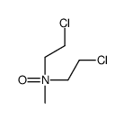 N,N-双(2-氯乙基)甲胺-N-氧化物 结构式