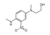 N,N'-二甲基-N-羟乙基-3-硝基对苯二胺 结构式