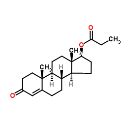 丙酸睾酮 结构式