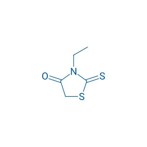 3-乙基-2-硫代噻唑啉-4-酮 结构式