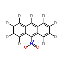 9-硝基蒽-D9 结构式