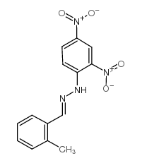 邻甲苯甲醛 2,4-二硝基苯腙 结构式