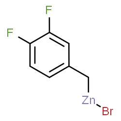 3,4-二氯苄基溴化锌 结构式