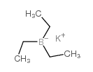 三乙基氢硼化钾溶液 结构式