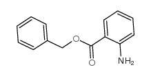 邻氨基苯甲酸苄酯 结构式