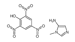 1-甲基-5-氨基咪唑苦味酸盐 结构式