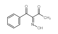 1-苯基-1,2,3-丁三酮2-肟 结构式