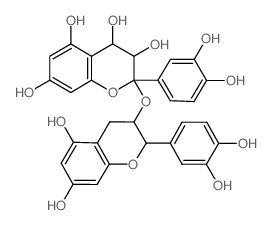 越橘提取物 结构式