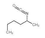 (R)-(-)-2-己基异氰酸酯 结构式