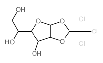 β-氯醛糖 结构式