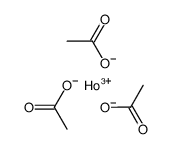 醋酸钬(III)水合物 结构式