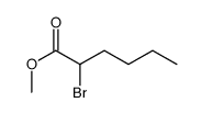 2-溴代己酸甲酯 结构式