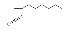 (S)-(+)-2-壬基异氰酸酯 结构式