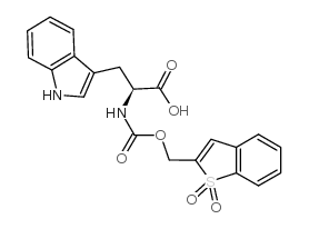 N-BSMOC-L-色氨酸 结构式