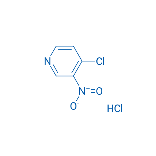 4-氯-3-硝基吡啶盐酸盐 结构式