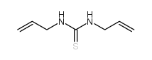 1,3-二烯丙基-2-硫脲 结构式
