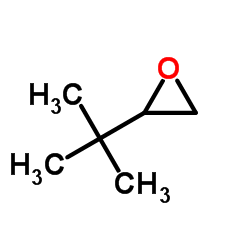 3,3-二甲基-1,2-环氧丁烷 结构式