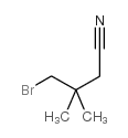 4-羟基-3,3-二甲基丁腈 结构式