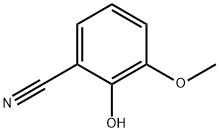 2-羟基-3-甲氧基苯腈 结构式