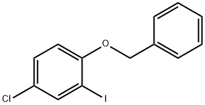 2-(苄氧基)-5-氯-1-碘苯 结构式