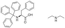 TRT-L-苯丙氨酸二乙胺盐 结构式