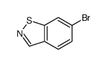 6-溴-1,2-苯异噻唑 结构式
