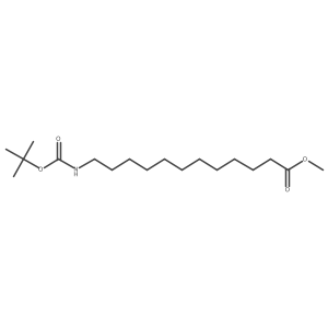 N-Boc-12-氨基十二酸甲酯 结构式
