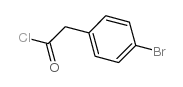 4-溴苯乙酰氯 结构式