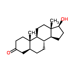 5α-二氢睾酮 结构式