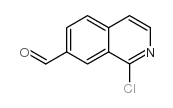 1-氯异喹啉-7-甲醛 结构式
