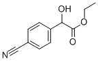 4-氰基扁桃酸乙酯 结构式