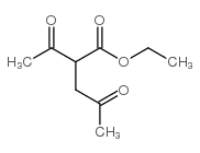 2-乙酰基-4-戊酮酸乙酯 结构式