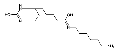 N-生物素基-1,6-己二胺 结构式
