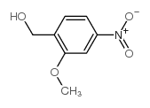 2-甲氧基-4-硝苄基乙醇 结构式