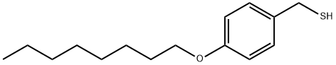 4-辛氧基苯基甲硫醇 结构式