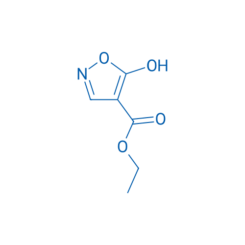 5-羟基-4-异恶唑羧酸乙酯 结构式