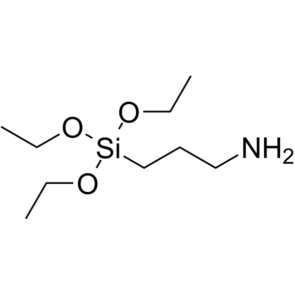 3-氨基丙基三乙氧基硅烷 结构式